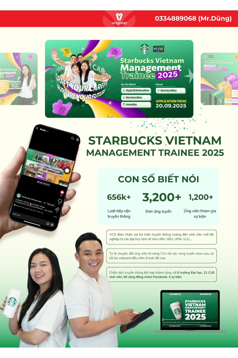 case study tuyển dụng Management Trainee Việt Nam