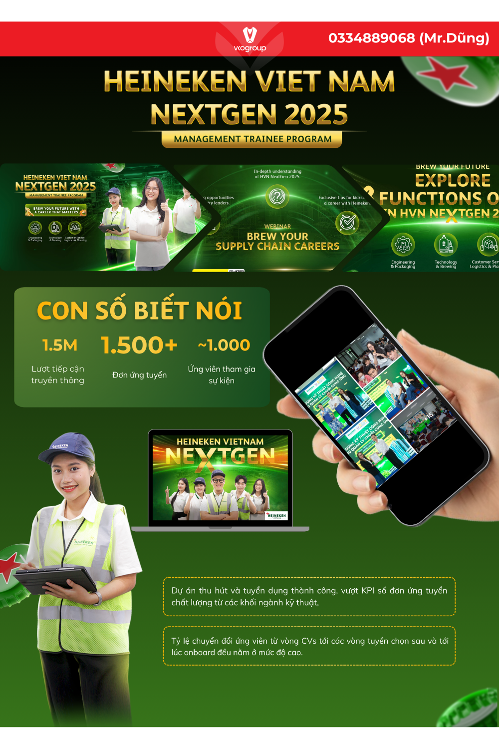 case study tuyển dụng Management Trainee Việt Nam