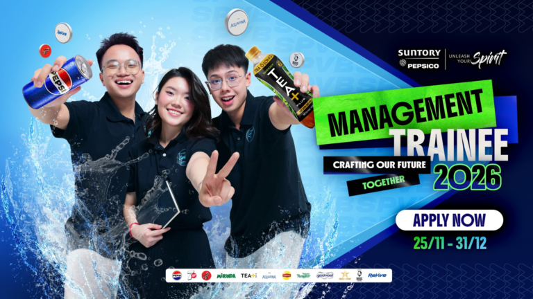 Suntory PepsiCo Management Trainee 2022 - 2026